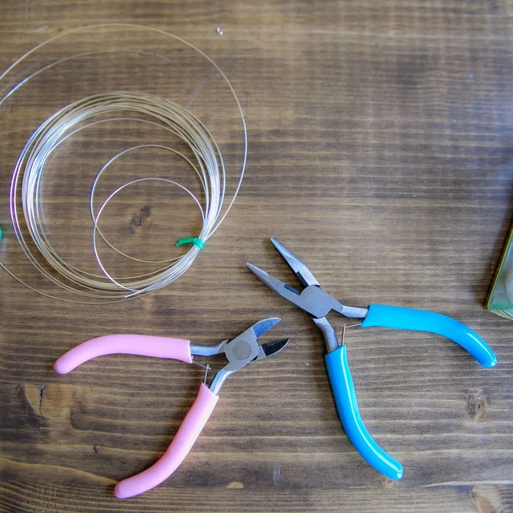 Gather Your Wire And Paint Supplies
