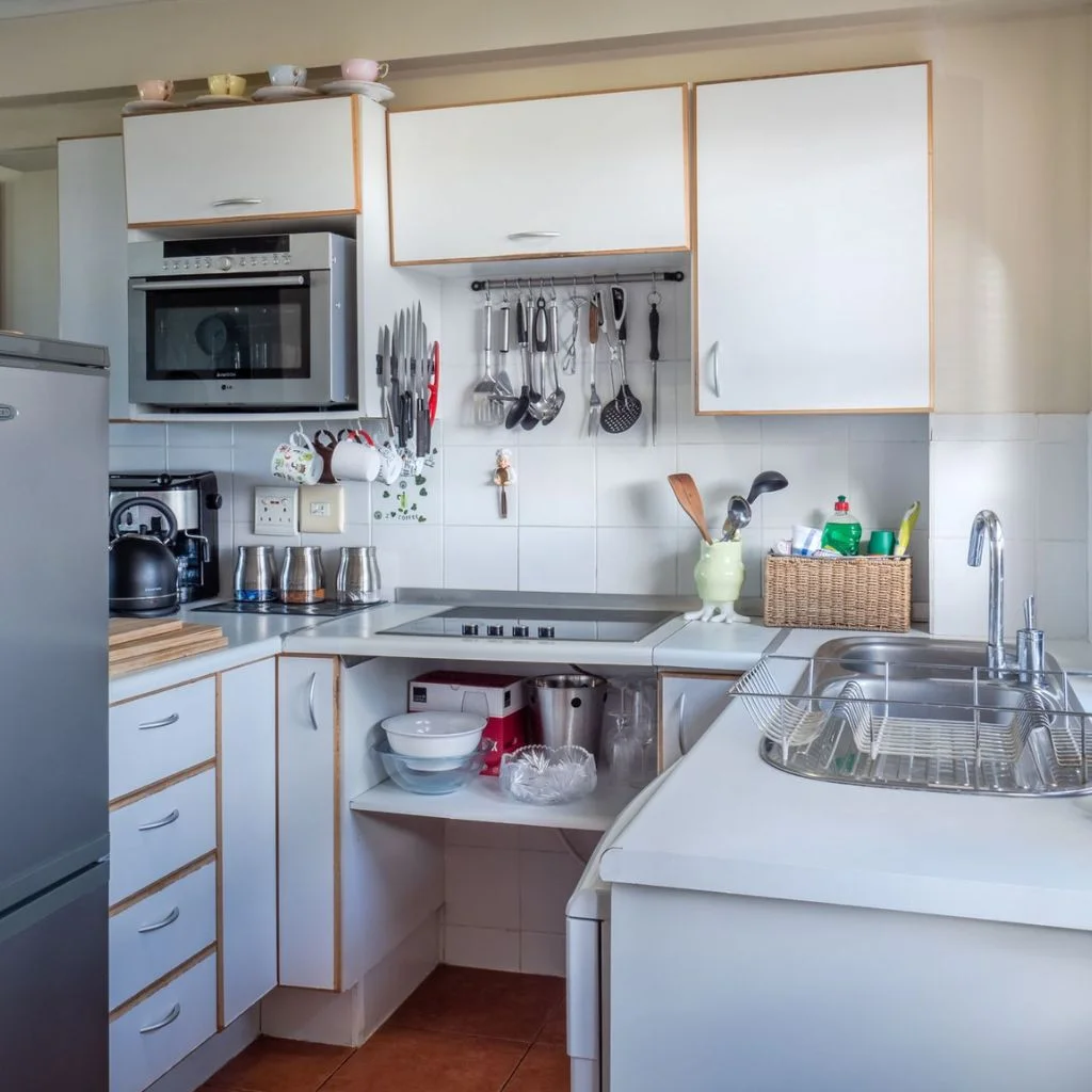 Knoxhult Cabinet Doubles as a Built-In Coffee Nook