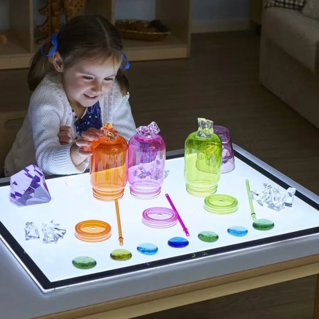 Light Panels Turned An Ordinary Flisat Into The Table My Kids Fight Over