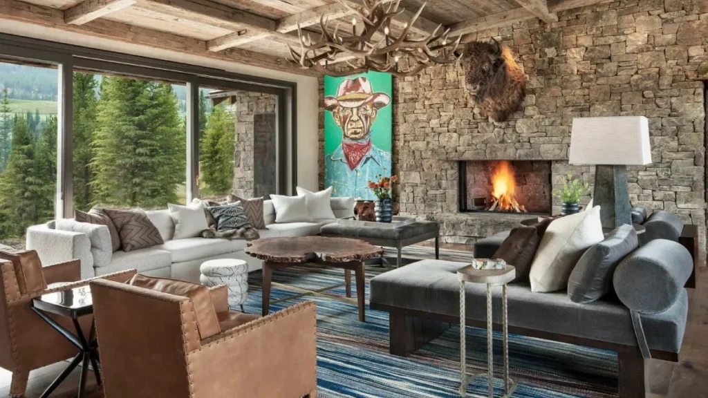 Modern Western Decor Living Rooms Where Cowhide Meets Clean Lines