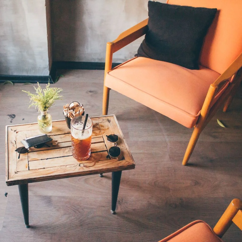 Reading Nook Comes Together With Salvaged Wood and Soft Textiles