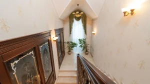 Turning a Boring Enclosed Stair Wall Into a Design Feature