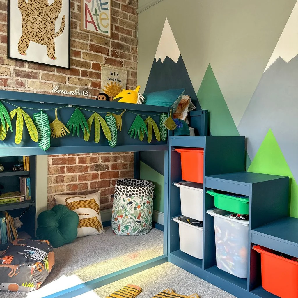 When Floor Space Runs Out, a Secret Den Appears Underneath