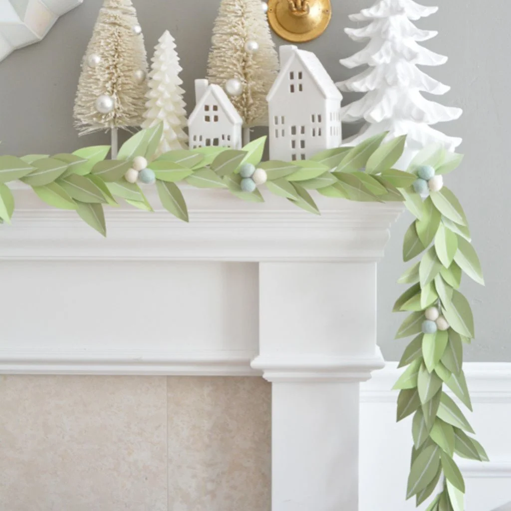 paper leaf garland
