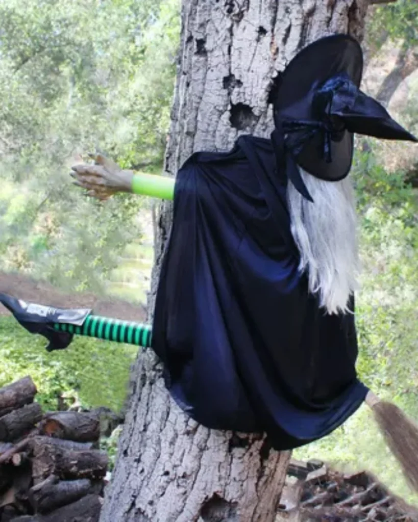 Crashed Broomstick Scenes Tell a Story on Their Own