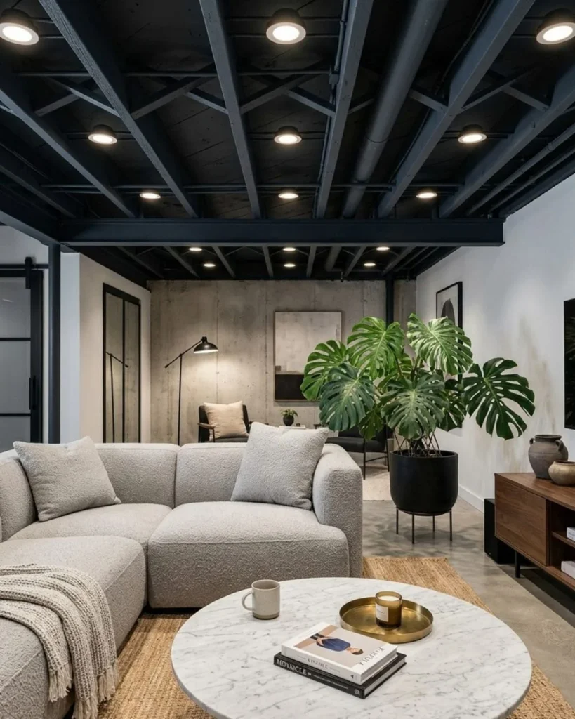 Recessed Ceiling Lighting for a Seamless Low-Ceiling Look