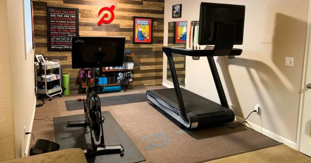 Cosy Peloton Room Looks for Every Home