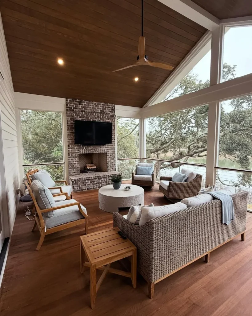 Furniture Zones That Let One Porch Work All Year