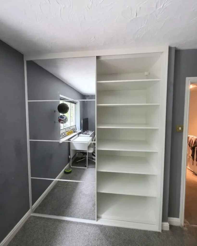 Mirrored Cupboard Doors