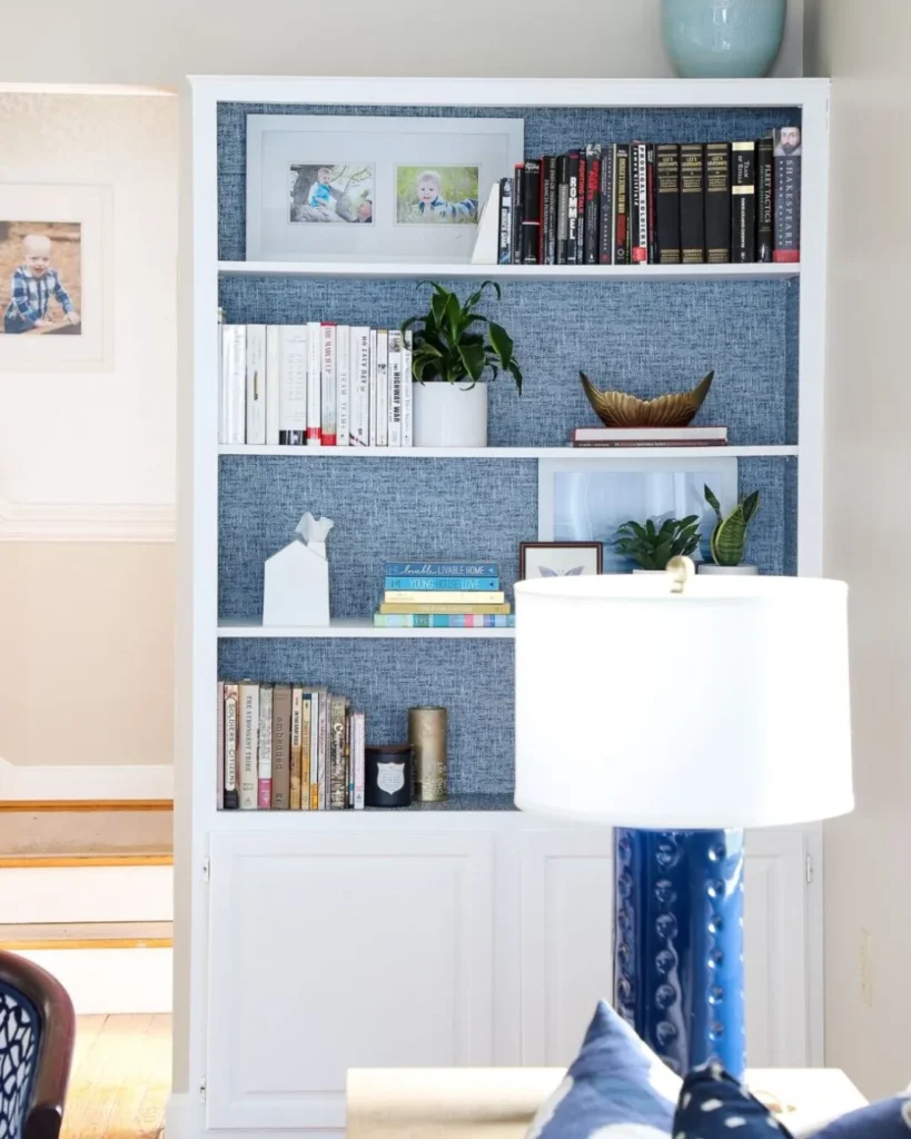 One Patterned Baybookcase