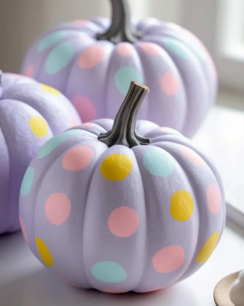 Soft Pastel Pumpkins