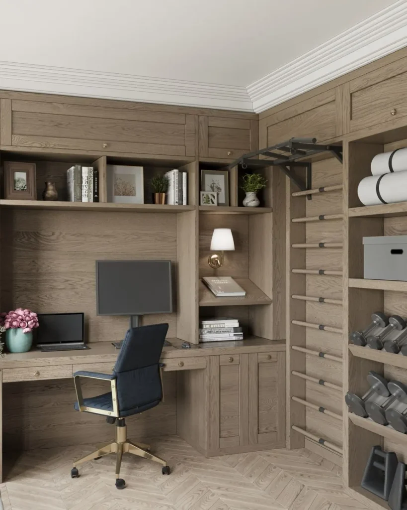 Storage That Makes Weights Disappear Between Meetings