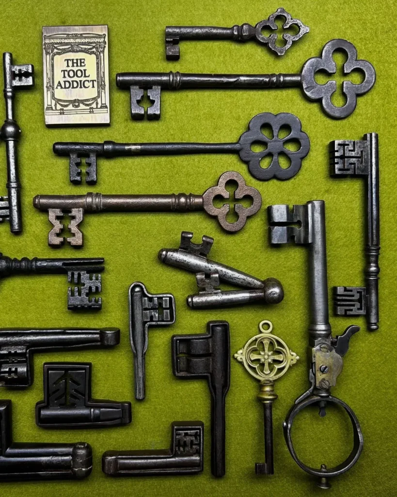 antique keys
