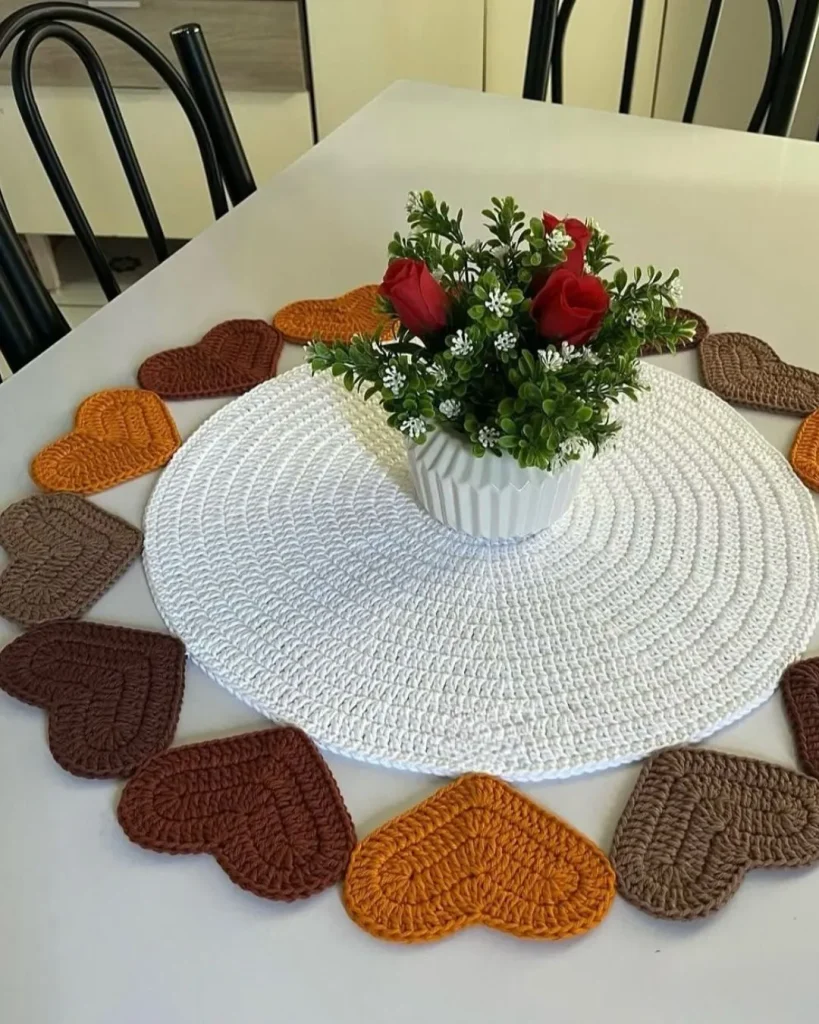 console table runner styling