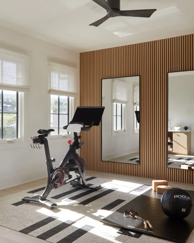 small home gym room
